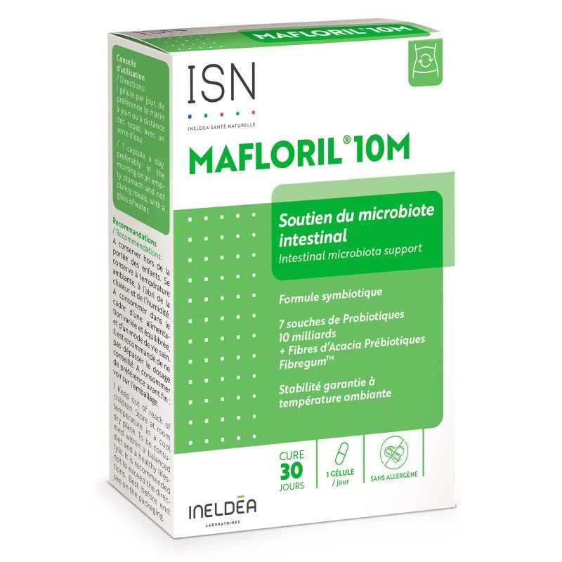 МАФЛОРИЛ-10M - улучшение микрофлоры кишечника INELDEA Santé Naturelle, 