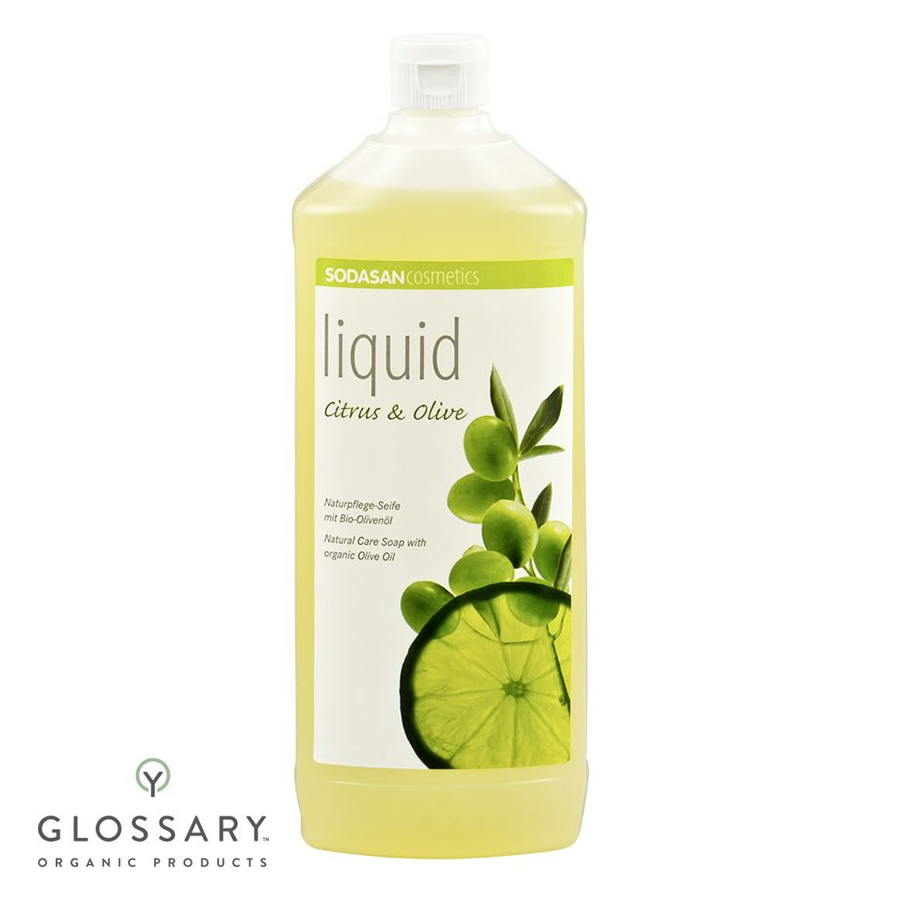 Органическое бактерицидное мыло Citrus-Olive SODASAN