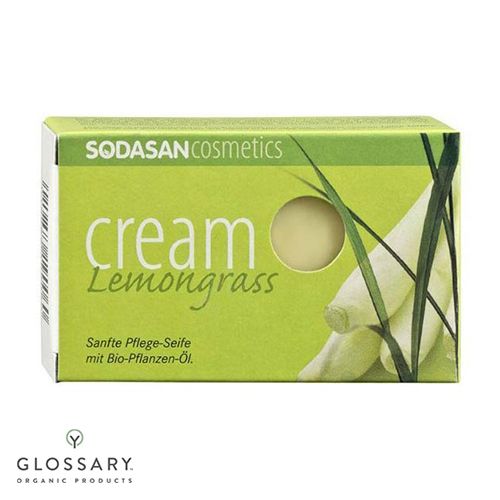 Органическое мыло-крем Lemongrass SODASAN
