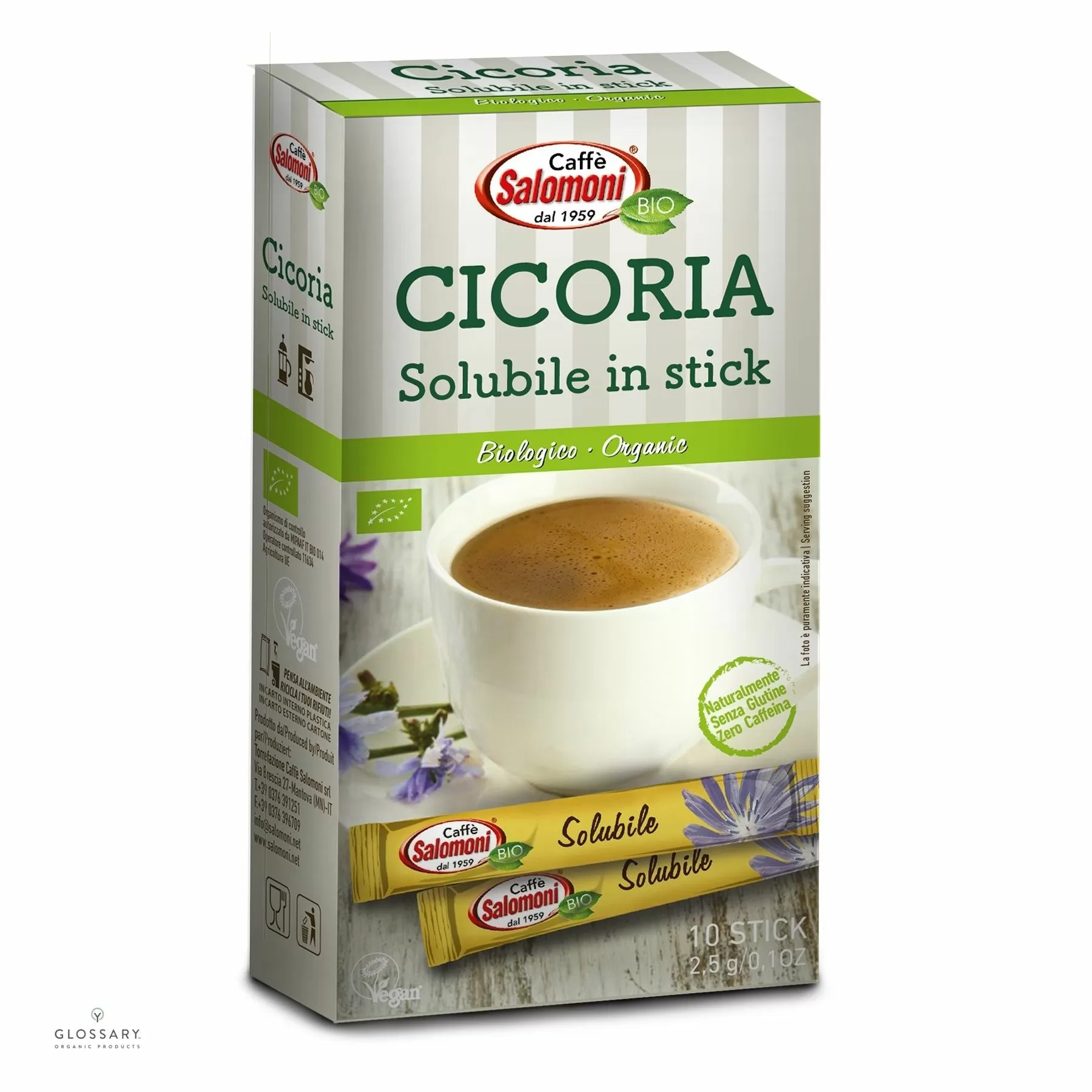 Rastvorimyj Organicheskij Kofejnyj Napitok S Cikoriem V Stikah 10 H 2 5 Gr Kupit V Internet Magazine Glossary Ua Kod Tovara 02101