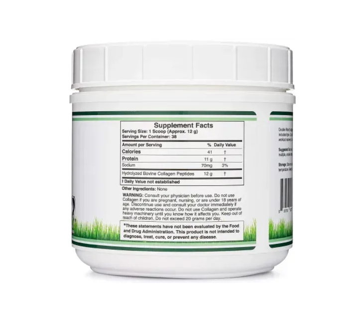 Collagen Peptides Protein Powder / Пептиди колагену 1, 2 та 3 типу Double Wood/1