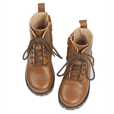 Lace-up Boot Cognac Petit Nord, 