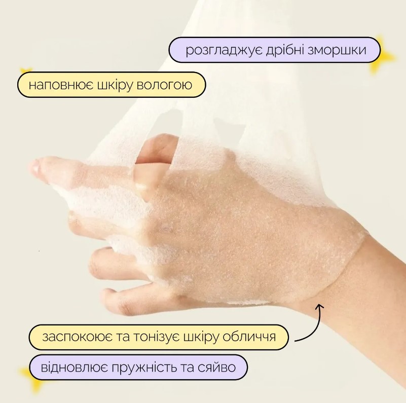 Відновлювальна тканинна маска з гіалуроновою кислотою Dr. Althea/2