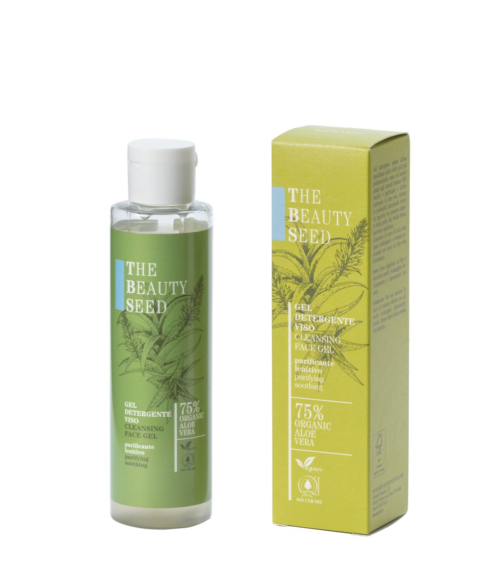 TBS PURIFYING GEL CLENSER soothing Гель очищающий от макияжа для всех типов кожи лица Bioearth, 