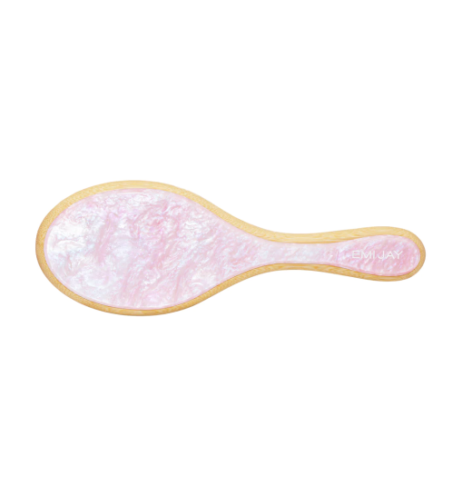 Flat Brush in Pink Sugar - Овальная щетка для волос «Pink Sugar» Emi Jay, /1