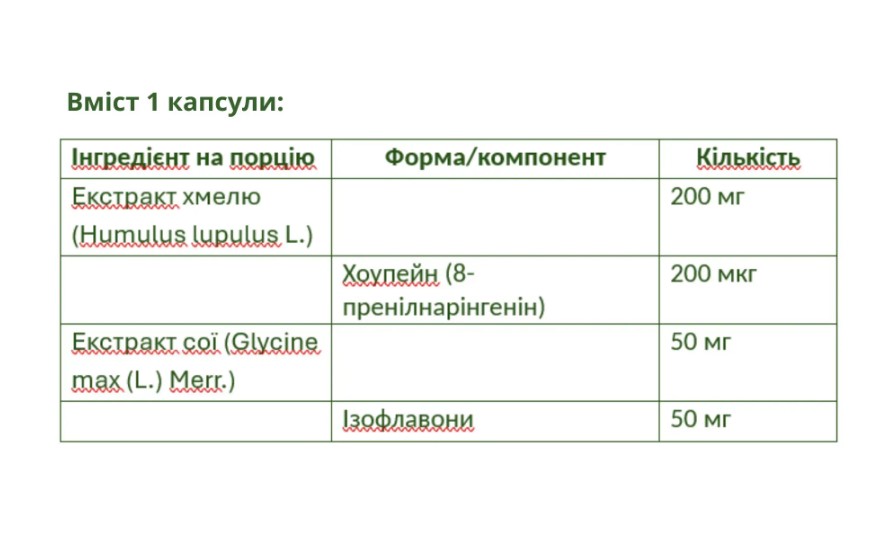 MenoSupport (МеноСапорт) / MenoHop (МеноХоп), Metagenics/2