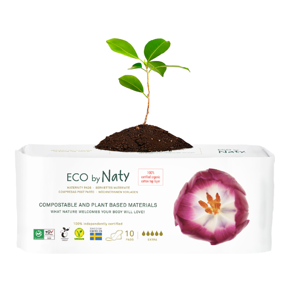 Послеродовые органические прокладки Extra Eco by Naty/1