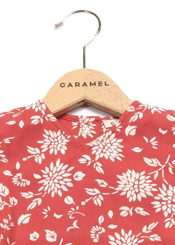 Тканий топ з візерунком кімоно Caramel, /2