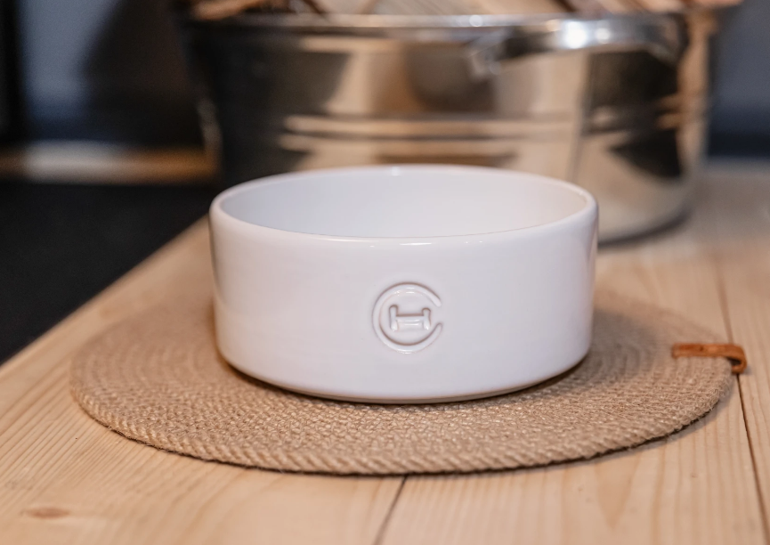 Керамическая миска Bowl White, Harley and Cho/2