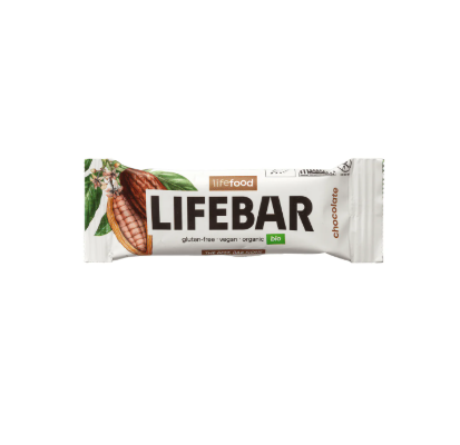 Батончик энергетический с шоколадом органический Lifebar Lifefood магазин Glossary 