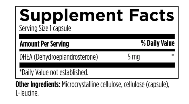 DHEA - ДГЕА - ДГЭА поддержка здорового старения, мышц, энергии 5 мг Designs for Health/1