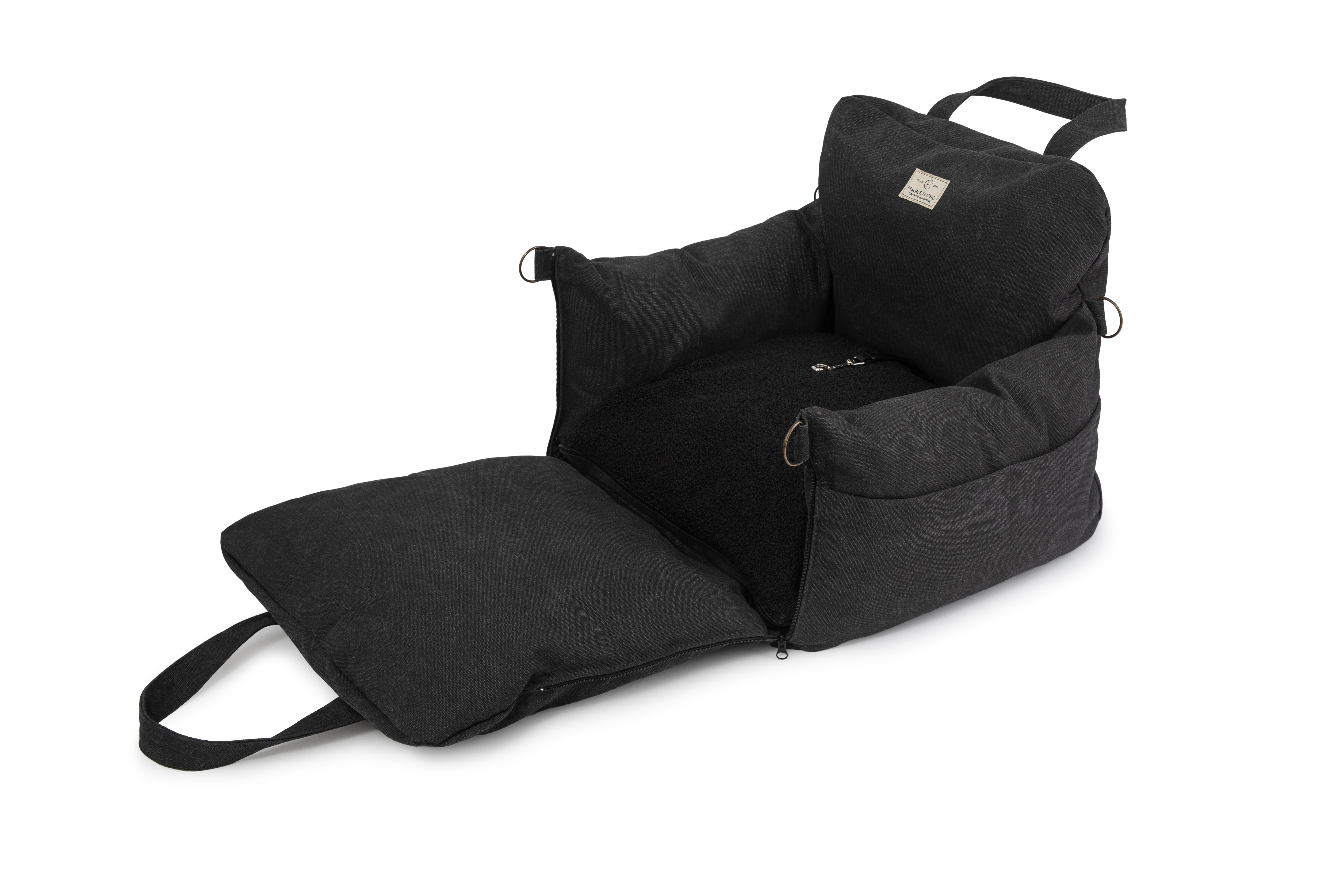 Автокресло-лежак Buggy Canvas Graphite, Harley and Cho/2