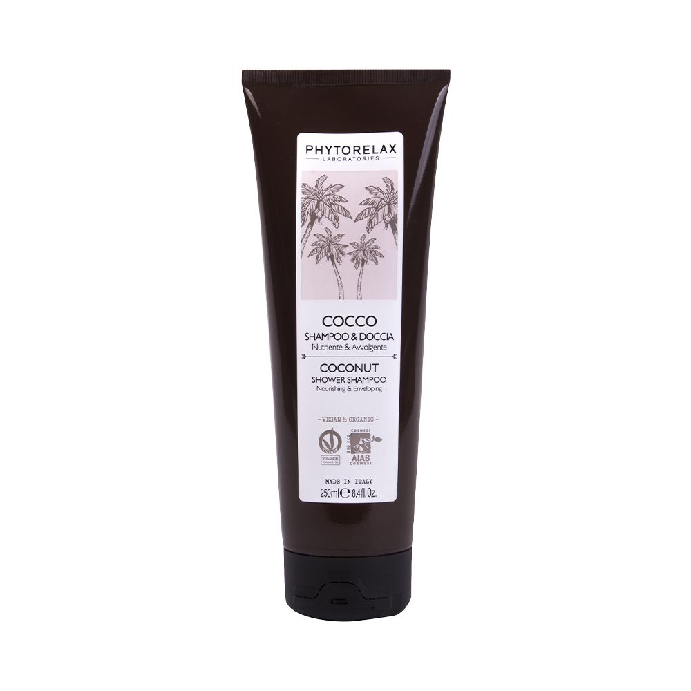 Шампунь-Гель для душа питательный Vegan&Organic COCONUT Phytorelax