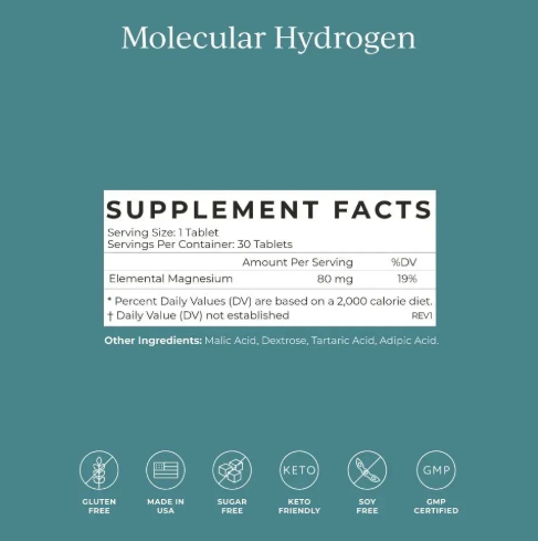 Molecular Hydrogen / Молекулярный водород Cymbiotika, /1
