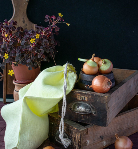 Мешочек для хранения чеснока и лука , цвета в ассортименте Goodleks/1