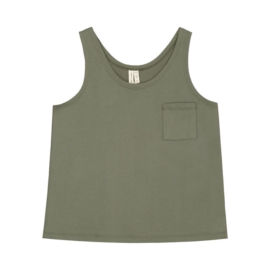 Pocket Tank Top Gray Label, 