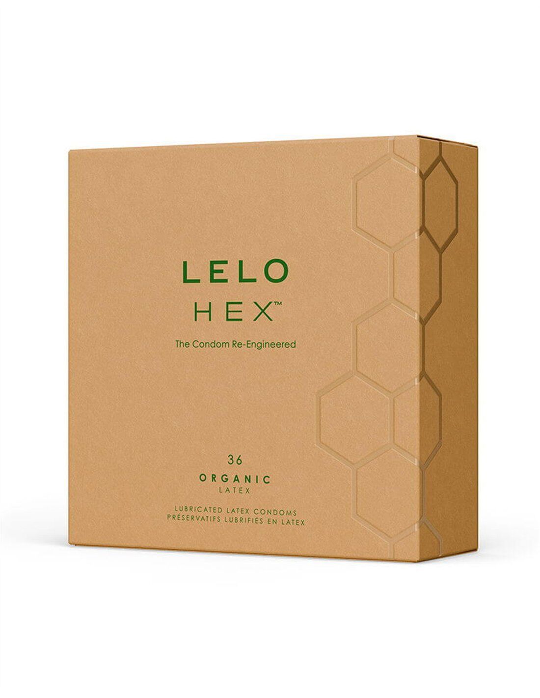 Презервативи Condoms Organic 36 Pack, тонкі та суперміцні LELO HEX/6
