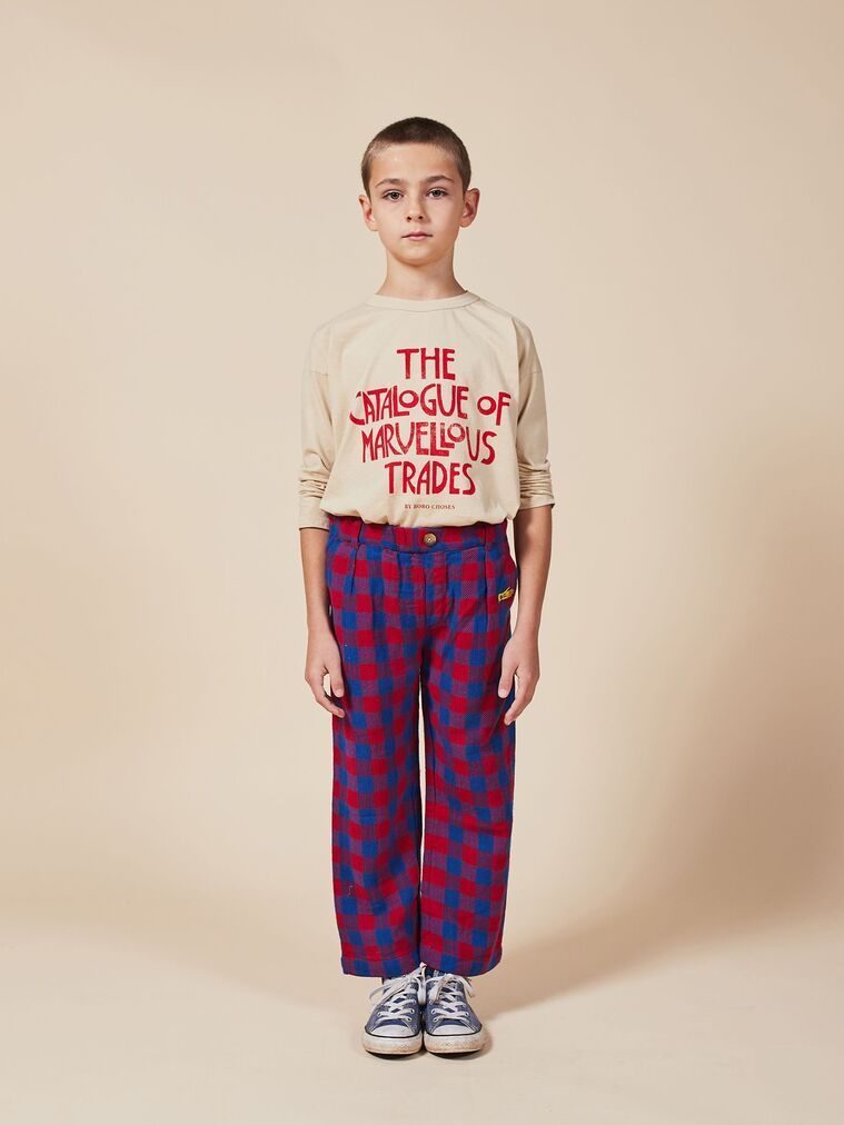 Tartan Woven Pants, Bobo Choses/2