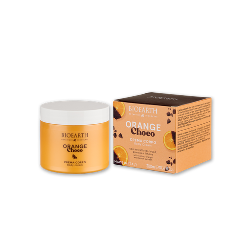 Botanique Chocolate Orange Choco Body Cream/Крем для тела Апельсин и шоколад Bioearth,
