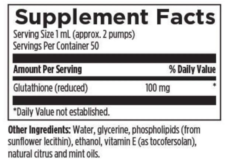 Liposomal Glutathione - Ліпосомальний глутатіон Designs for Health/1