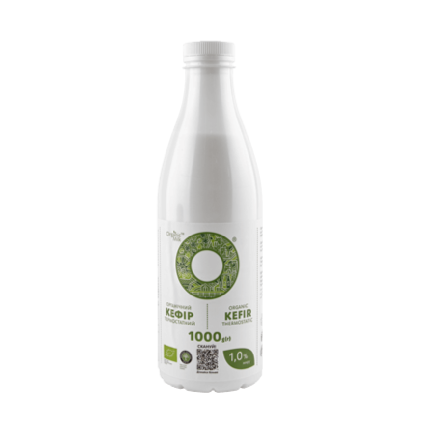 Кефір органічний термостатний жирність 1,0% Organic Milk, 