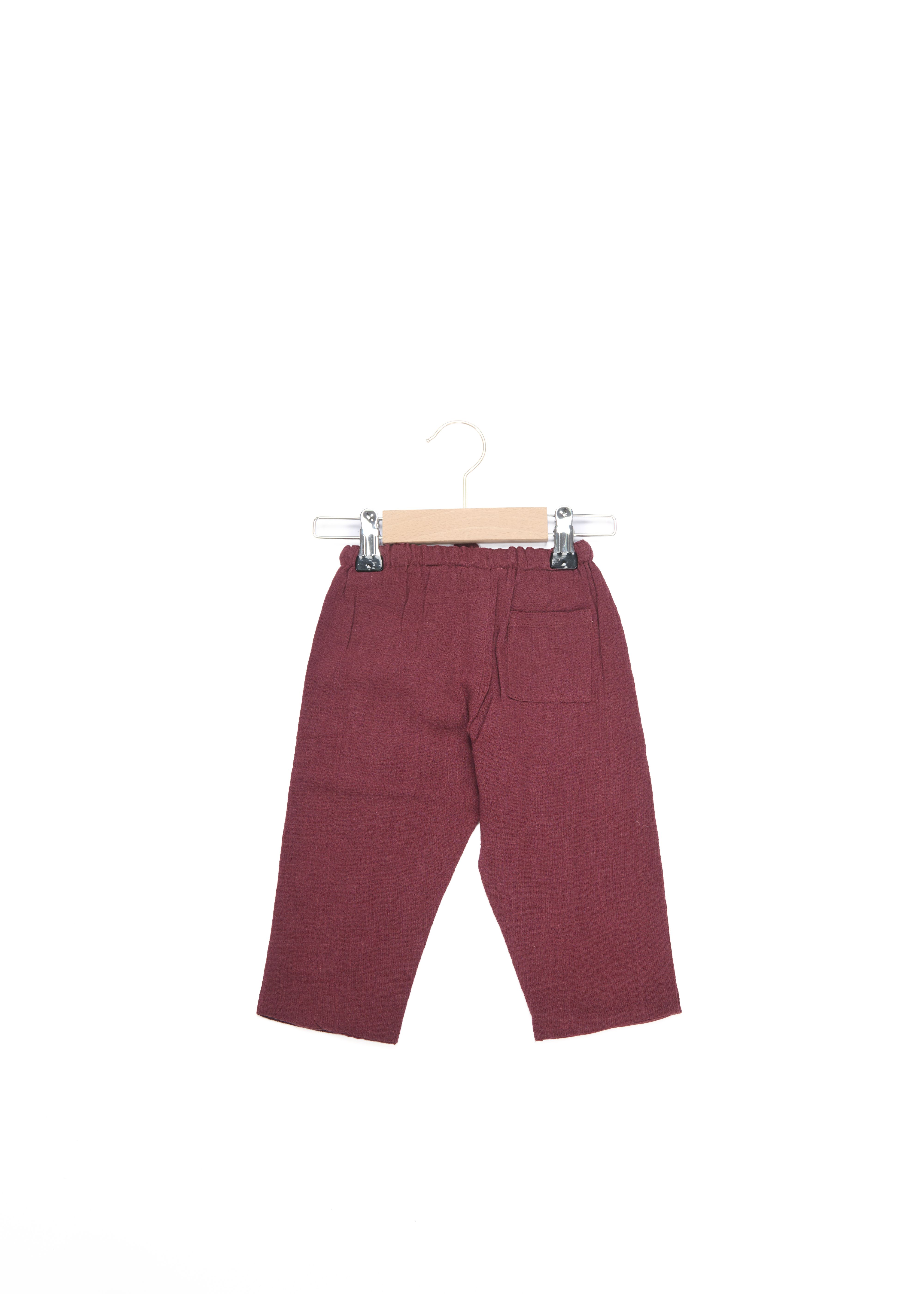 Брюки для немовлят цегляні Caramel,/1