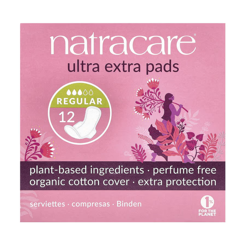 Прокладки з крильцями Нормал Екстра "Normal Extra" Natracare