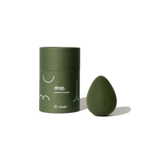 DROP - external massager - Зовнішній масажер "DROP" зелений Maude, 