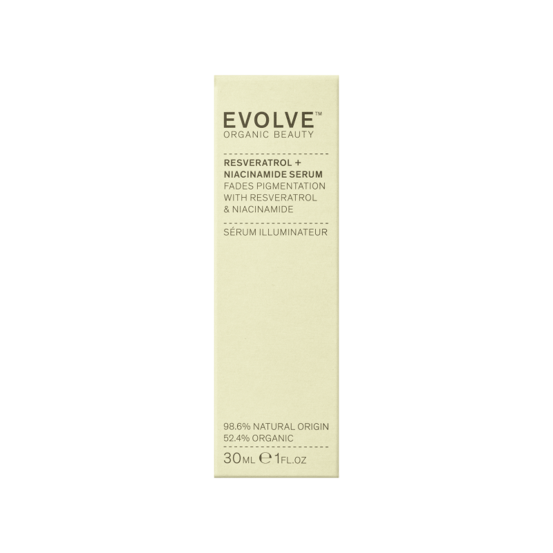 Сыворотка для лица с ресвератролом и ниацинамидом Evolve Organic Beauty, /1