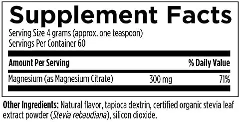 MagCitrate Powder / Магний цитрат порошок Designs for Health/1