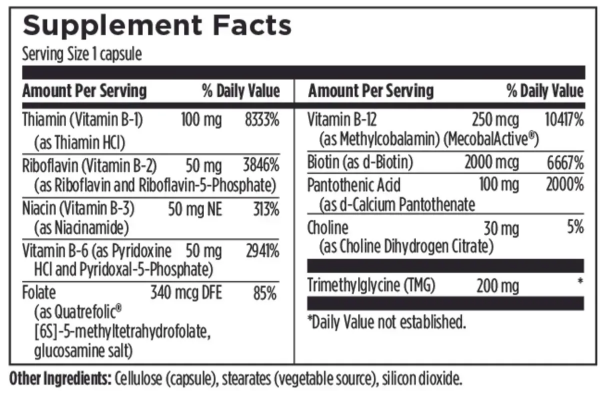 B Supreme - Комплекс вітамінів групи Б Designs for Health/1