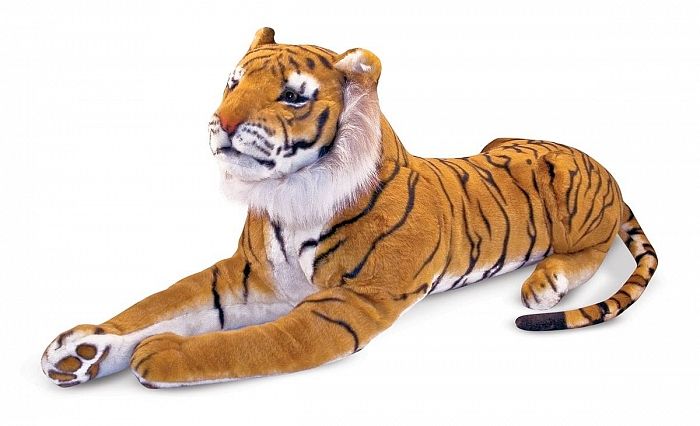 Гігантський плюшевий тигр