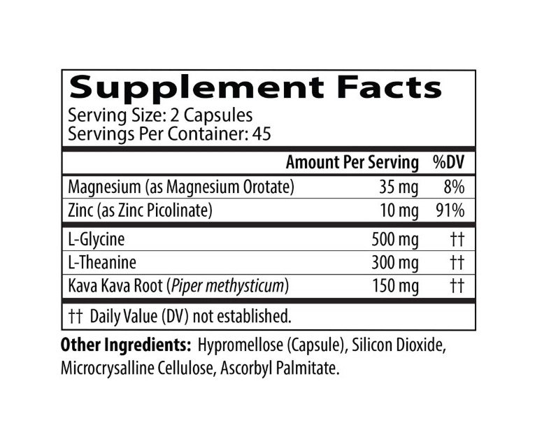 Neuro Calm & Rebalance / Нейрокалм і відновлення балансу нервової системи Neurobiologix /1