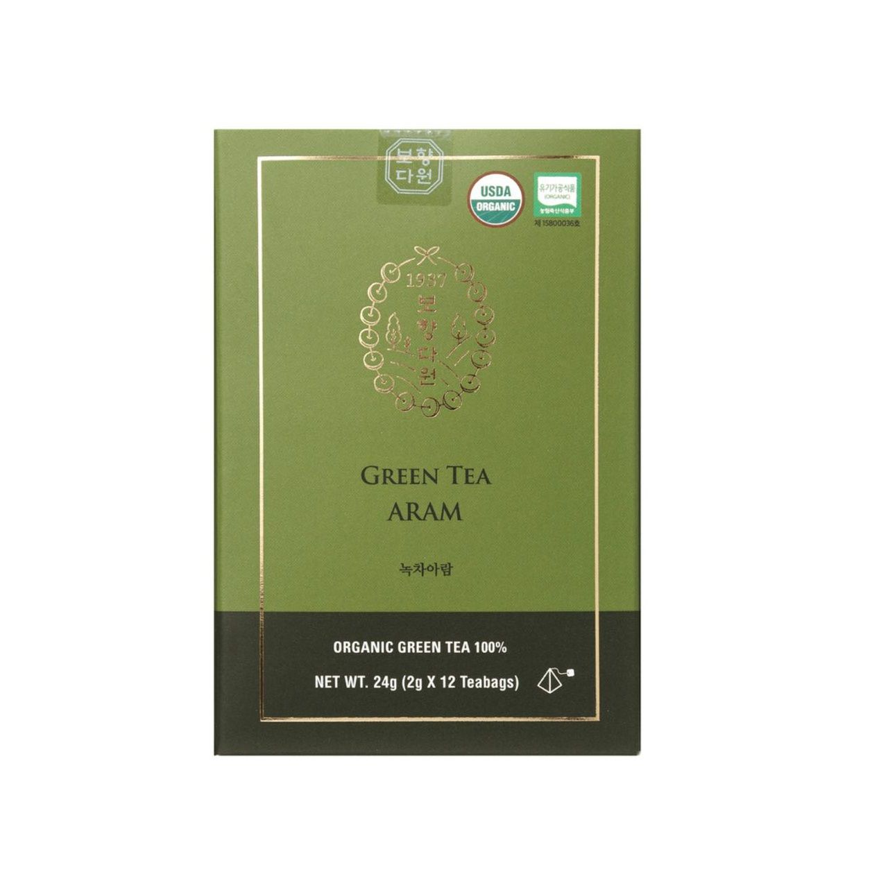 Чай зеленый Арам органический, Bohyang Tea