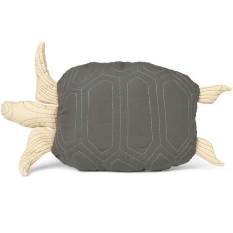 Turtle Quilted Cushion Deep Forest, Ferm Living