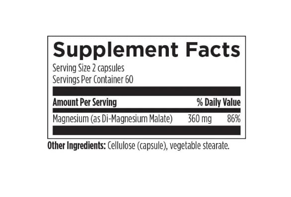 Magnesium Malate - Магній Малат Designs for Health/1