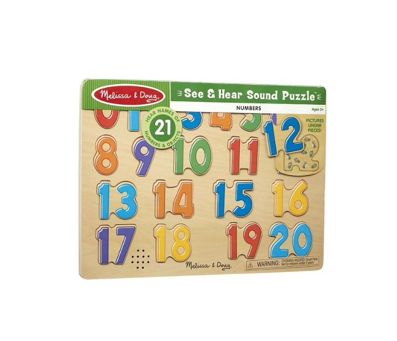 Звуковий пазл "Цифри" Melissa&Doug/2