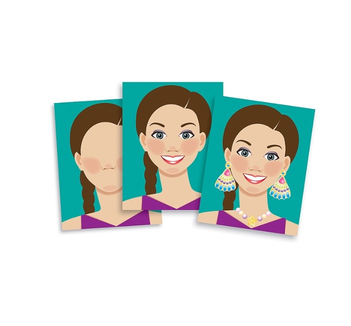 Набір наліпок "Make-up" Melissa&Doug/4