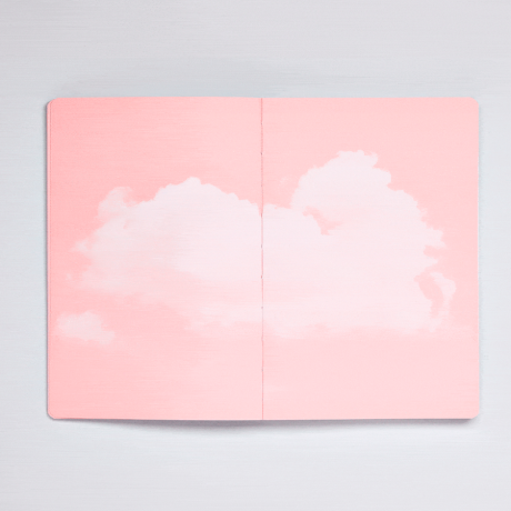 Блокнот Розовое облако "Cloud Pink" Nuuna,  /1