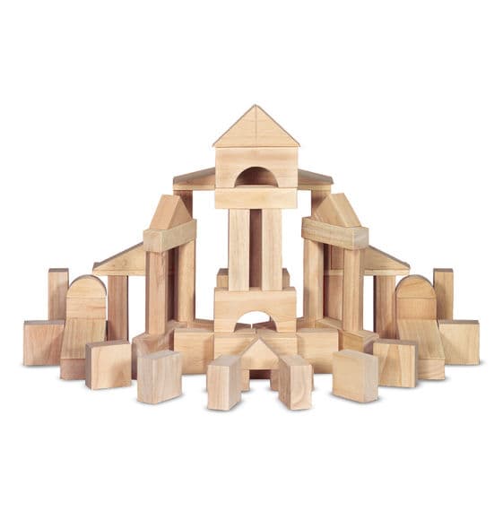 Набір дерев'яних блоків "Архітектор"