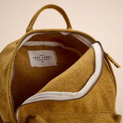 Рюкзак Felt Backpack Mustard Gray Label, /1