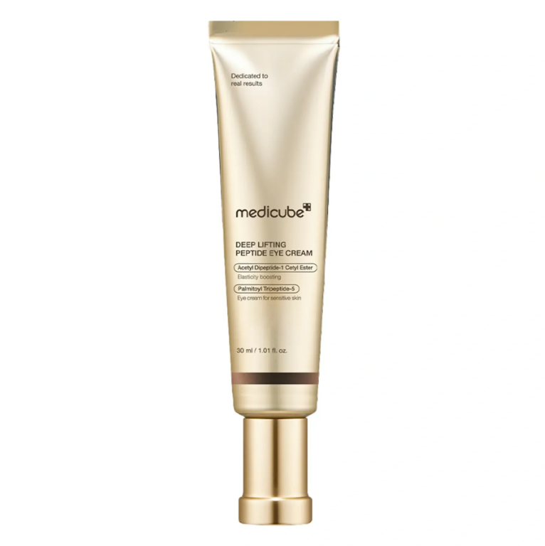Подтягивающий крем для кожи вокруг глаз с пептидным комплексом Medicube Deep Lifting Peptide Eye Cream