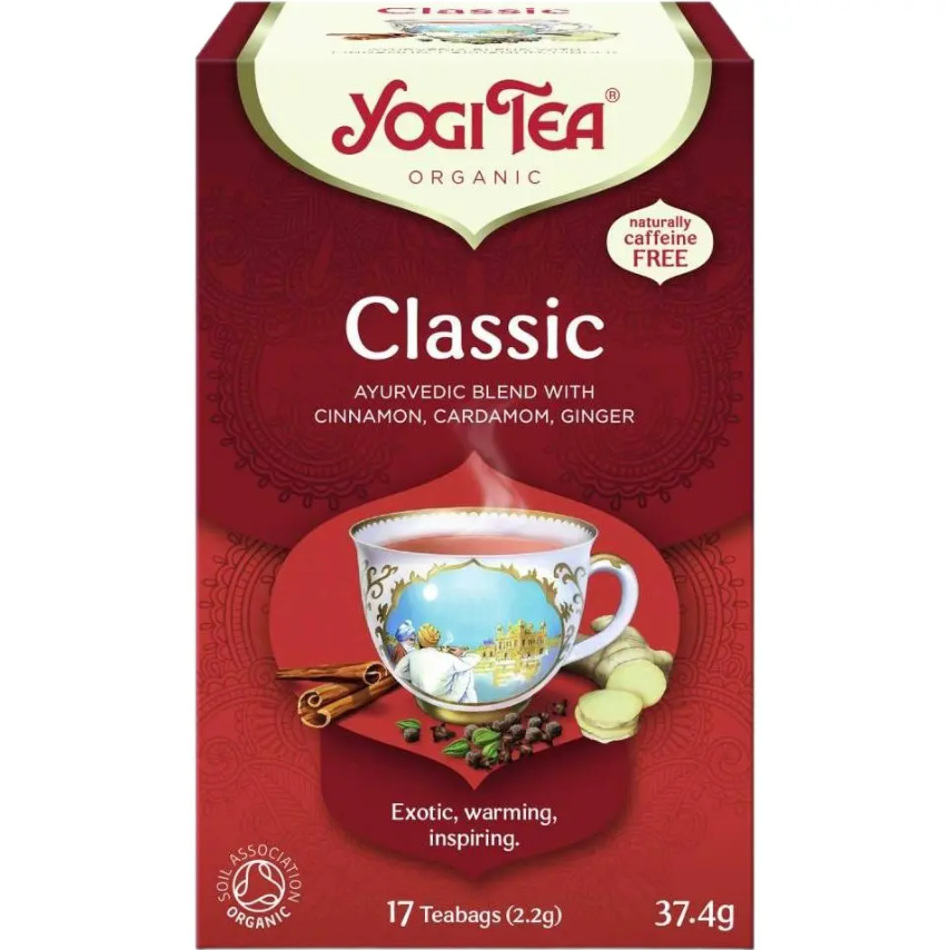 Чай с пряностями "Классический" органический пакет, Yogi Tea