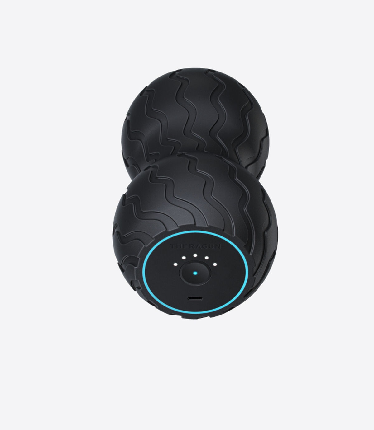 Вібруючий масажний ролер Theragun Wave Duo/1