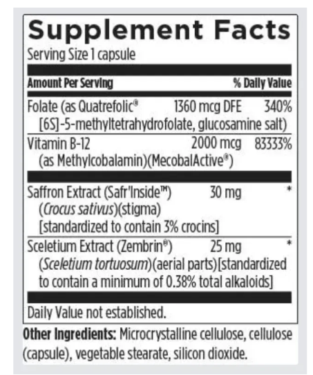 Mood-Stasis - Поддержка спокойствия и позитивного настроения Designs for Health/1