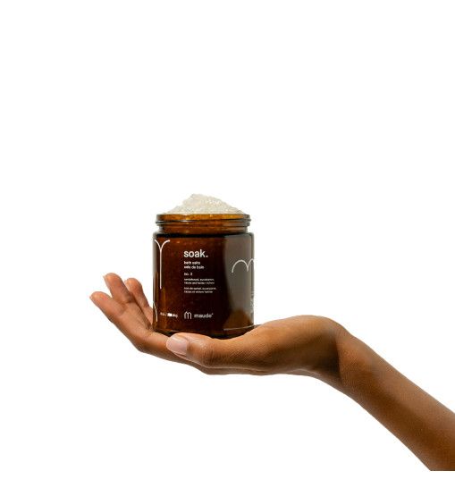 Soak no.3 eucalyptus and sandalwood - Мінеральна сіль для ванни - аромат №3 евкаліпт та сандалове дерево Maude, /2