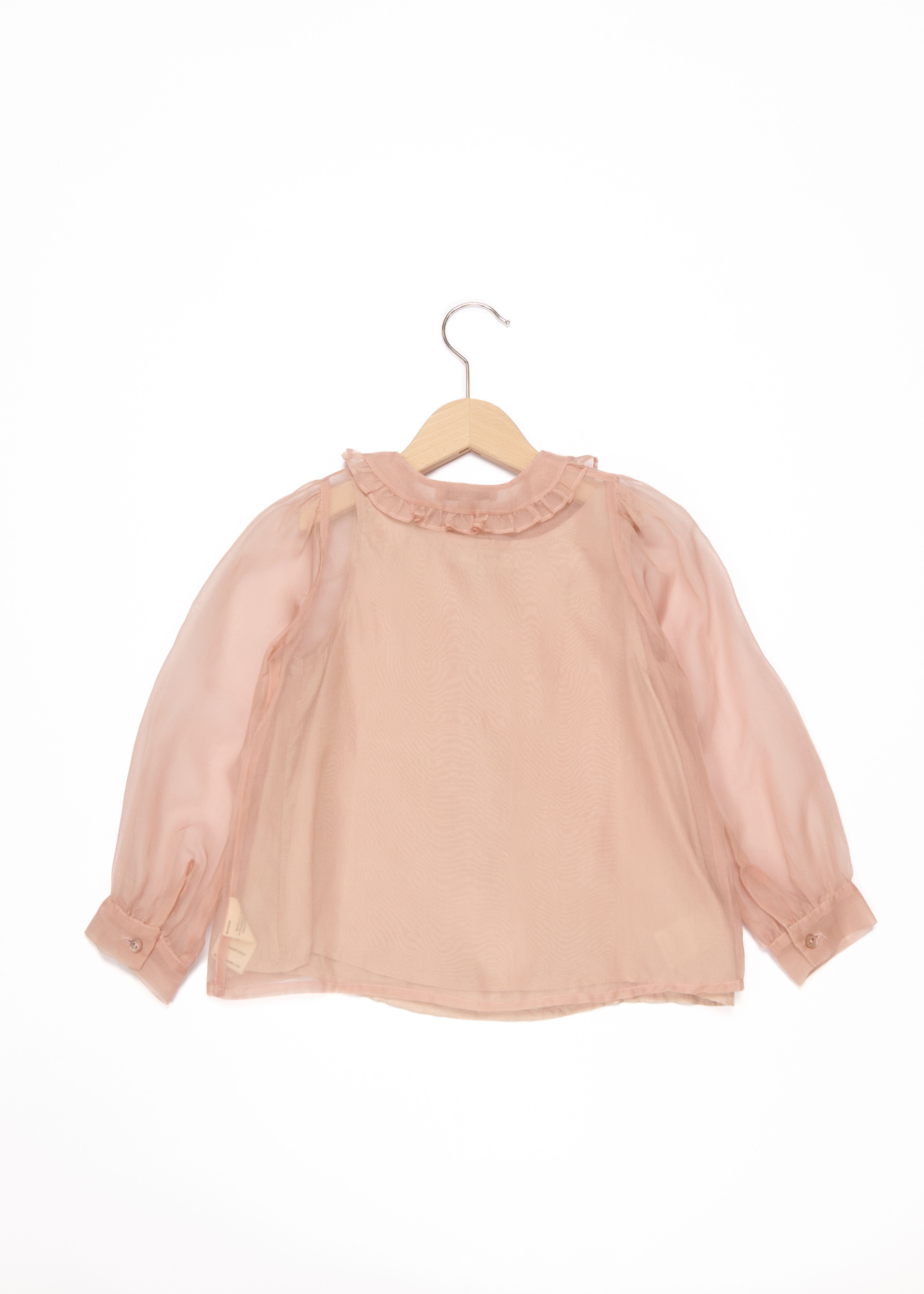 Топ-блуза смуглявий персик Caramel,/2