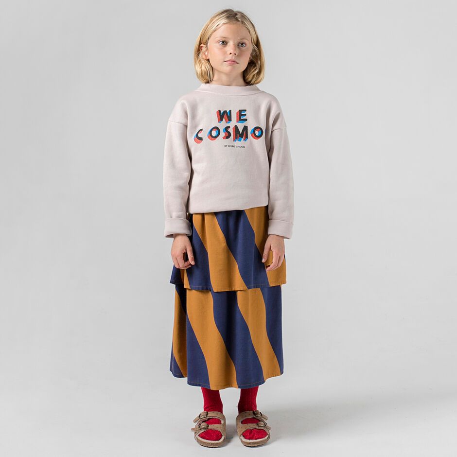 Big Stripes Midi Skirt, Bobo Choses/1