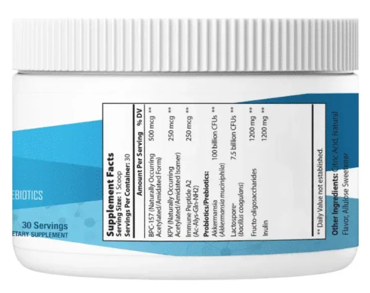 Пептиди BPC-157, KPV і А2 для здоров'я ШКТ (Апельсин)  Integrative Therapeutics/1