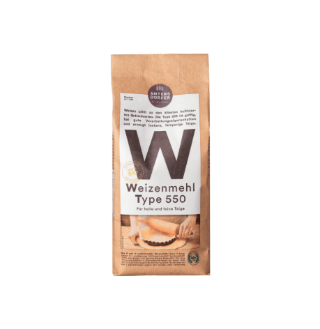 Мука пшеничная Т 550 органическая Antersdorfer Die Bio-Muhle, 